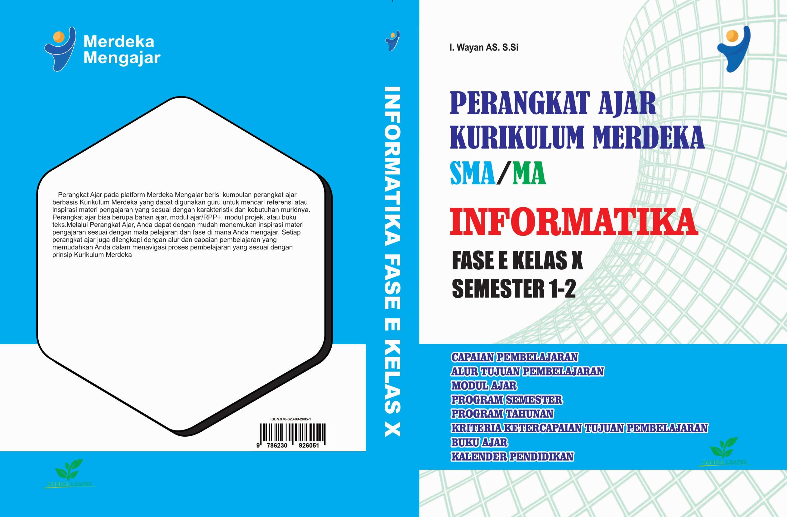 Perangkat Ajar Kurikulum Merdeka SMA/MA - INFORMATIKA - Fase E Kelas X - Gambar 2